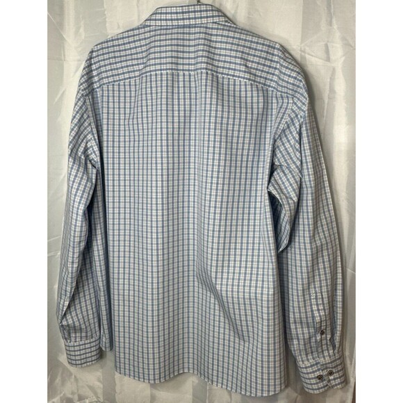 Untuckit Shirt Men's XXXL Check/Plaid Button Up Roodeberg Wrinkle Free Cotton - Picture 5 of 13